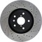 Centric Parts Sport Drilled/Slotted Brake Rotor, 127.47022L 127.47022L - alternate 1